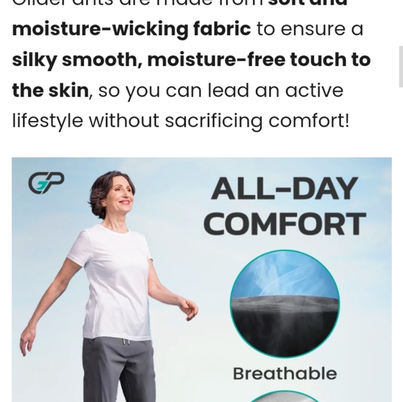 🫟3/$20🫟👖🩶Unisex XL Regular Full Length Glidepants pants🩶👖 - Picture 6 of 15